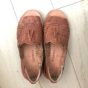 Chamula Open-Toe Huarache Sandals Madewell